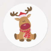 Festive Christmas Shapes Sticker Pack ラベル (デザイン1)