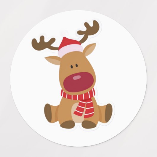 Festive Christmas Shapes Sticker Pack ラベル (デザイン1)