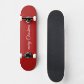 Festive Christmas Skateboard Perfect Gift Idea スケートボード (正面)