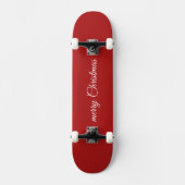 Festive Christmas Skateboard Perfect Gift Idea スケートボード (正面)