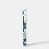 Festive Christmas snowman Holiday Case-Mate iPhoneケース (裏面 / 左)