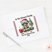 Festive Christmas Sticker for Gifts スクエアシール (封筒)