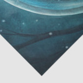 Festive Christmas tissue paper with holly and pine 薄葉紙 (詳細)