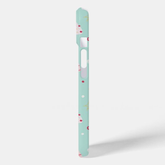 Festive Christmas Tree Phone Case Case-Mate iPhoneケース (裏面 / 左)