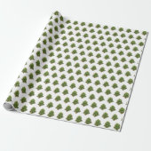 Festive Christmas Tree wrapping paper ラッピングペーパー (アンロールド)
