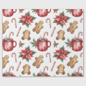 Festive Christmas Wrapping Paper ラッピングペーパー (フラット)