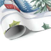 Festive Christmas Wrapping Paper Collection ラッピングペーパー (ロールコーナー)