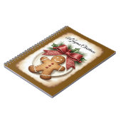 Festive Christmas Writing Journal ノートブック (左側)