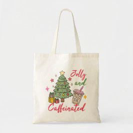 Festive Coffee Christmas Tote Bag トートバッグ