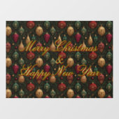 Festive Damask  ウィンドウサイン (シート)