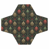 Festive Damask  サッカーボール (フラット)