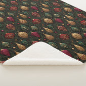 Festive Damask  シェルパブランケット (3/4)