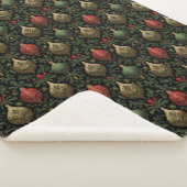 Festive Damask  シェルパブランケット (3/4)