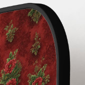 Festive Damask  ピックルボールラケット (左詳細)