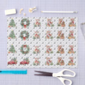 Festive Decorative Christmas Decoupage  薄葉紙 (クラフト)