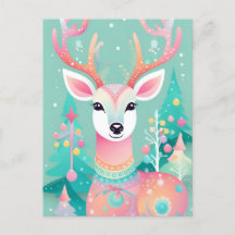 Festive Deer Christmas 