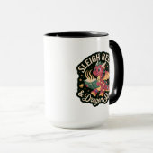 Festive Dragon Storybook Holiday Morning Cheer マグカップ (正面右)