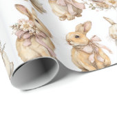 Festive Easter Bunnies | Easter Wrapping Paper ラッピングペーパー (ロールコーナー)