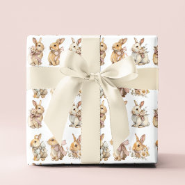 Festive Easter Bunnies | Easter Wrapping Paper ラッピングペーパー
