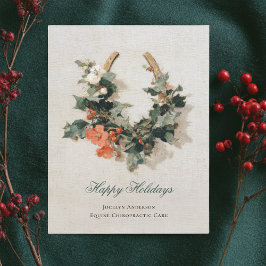 Festive Equestrian Business Corporate Christmas シーズンカード