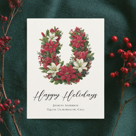 Festive Equestrian Business Corporate Christmas シーズンカード