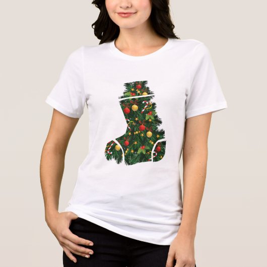 Festive Evergreen Char トライブレンドＴシャツ (正面)