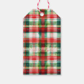 Festive Evergreen Heart ギフトタグ (裏面)