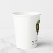 Festive Evergreen Heart 紙コップ (右)