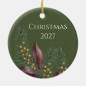 Festive Family Memories Ornament セラミックオーナメント (裏面)