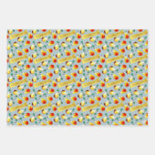 Festive Farmhouse Pears Boho Christmas Kitchen ラッピングペーパーシート (正面2)