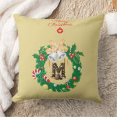 Festive Faves Cozy Throw Pillow クッション (ブランケット)