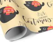 Festive Felines ラッピングペーパー (ロールコーナー)