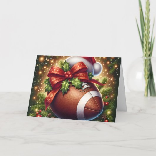 Festive Football Christmas シーズンカード (正面)