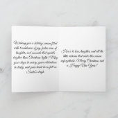 Festive Football- Touchdown Holiday Cheer Greeting カード (内部)