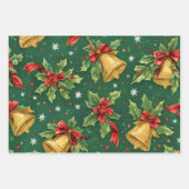 Festive Frenzy Maximalist Holiday ラッピングペーパーシート (正面3)