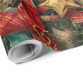 Festive Frenzy Maximalist Holiday ラッピングペーパー (ロールコーナー)