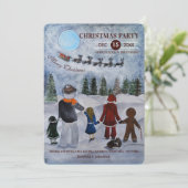 Festive Friends Christmas Party 招待状 (スタンド正面)