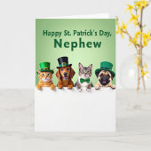 Festive Friends Holiday Card カード (黄色い花)