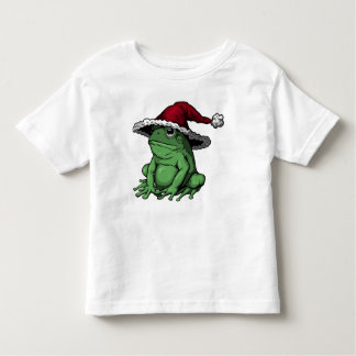 Festive Frog トドラーTシャツ