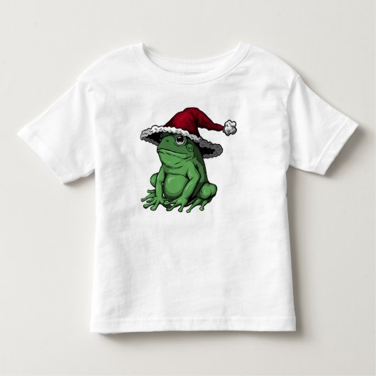 Festive Frog トドラーTシャツ (正面)