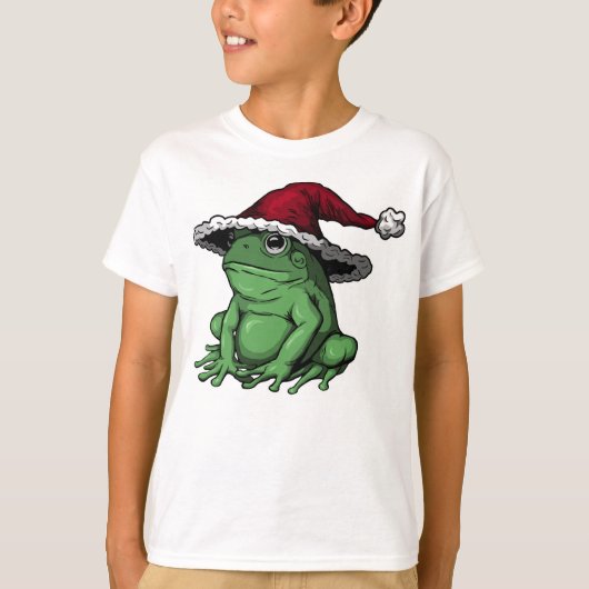 Festive Frog Tシャツ (正面)