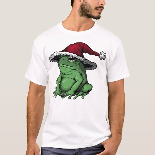Festive Frog Tシャツ (正面)