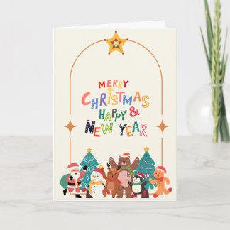 Festive Fun Christmas Card カード