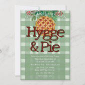 Festive fun Holiday Party hygge  招待状 (正面)