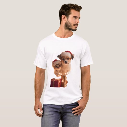 Festive Fur Friends Tシャツ (正面フル)