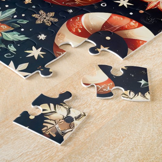 Festive Gift Wraps mod.03 ジグソーパズル (側面)