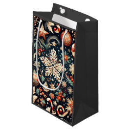 Festive Gift Wraps mod.03 スモールペーパーバッグ