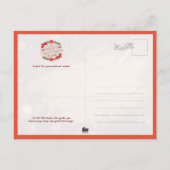 Festive Gingerbread Cookies シーズンポストカード (裏面)