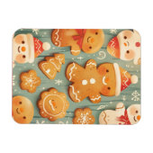 Festive Gingerbread Cookies マグネット (横)