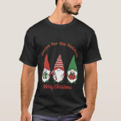 Festive Gnome Friends Christmas Tシャツ (正面)